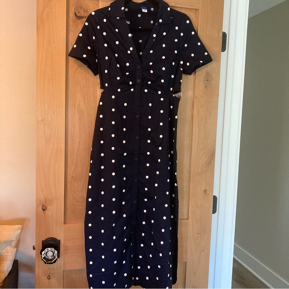 Old Navy Cut Out MIDI Dress